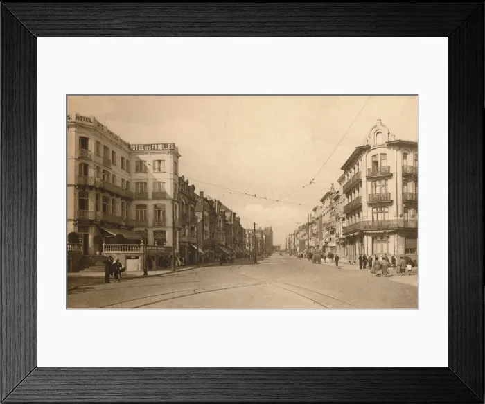 Framed Print : L Avenue Lippens, c1900. Creator: Unknown Framed Print : L Avenue Lippens, c1900. Creator: Unknown