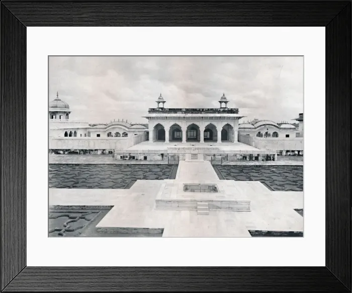 Framed Print : Agra. The Khas Mahal and Zenana, c1910. Creator: Unknown Framed Print : Agra. The Khas Mahal and Zenana, c1910. Creator: Unknown