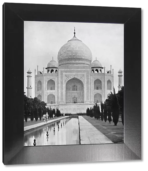 Agra. The Taj Mahal near view, c1910. Creator: Unknown