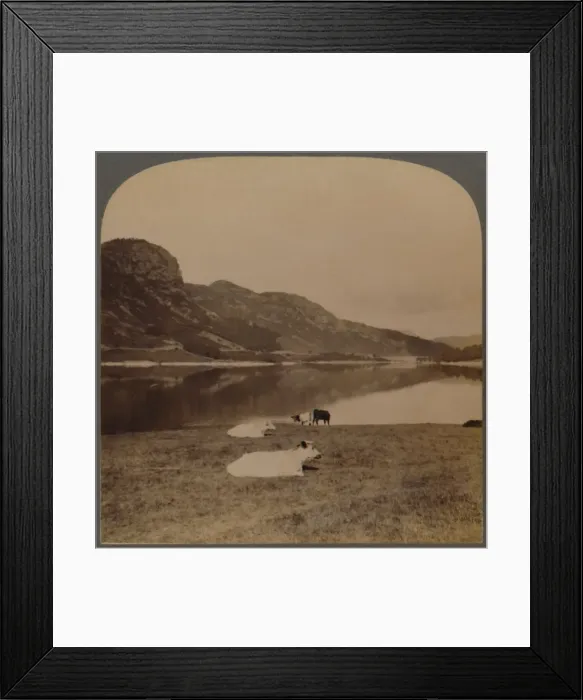 Framed Print : Thirlmere, a lake reservoir, the water-supply of Manchester (96 miles distant, Lake District, Eng Framed Print : Thirlmere, a lake reservoir, the water-supply of Manchester (96 miles distant, Lake District, Eng