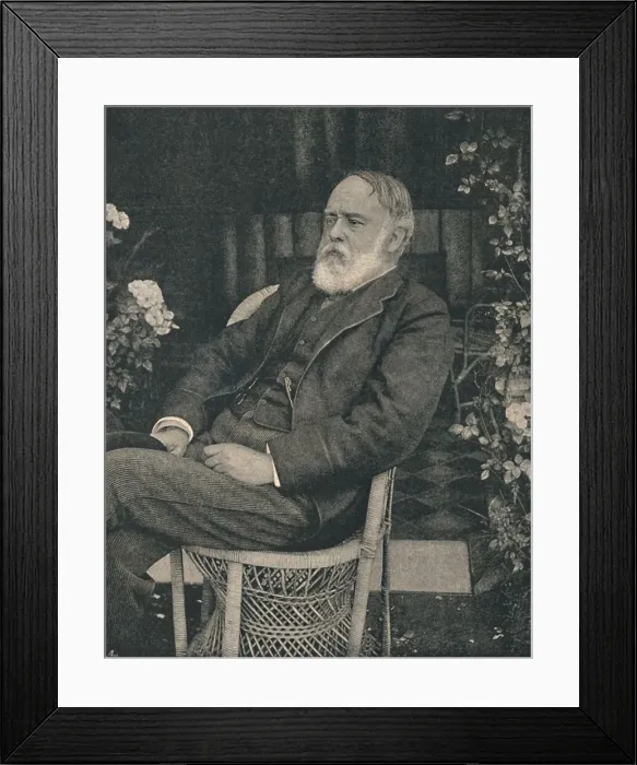 Framed Print : Myles Birket Foster, late 19th century. Creator: Unknown Framed Print : Myles Birket Foster, late 19th century. Creator: Unknown