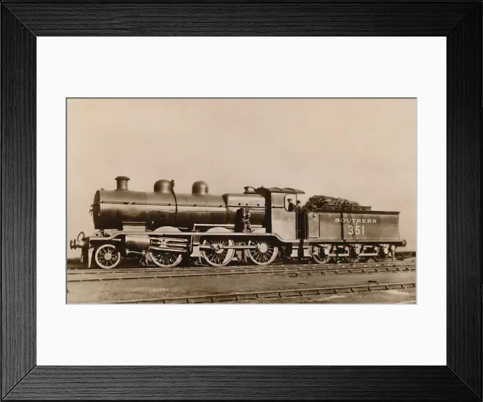 Framed Print : The S. R. Mogul Type of Mixed Traffic Locomotive, early 20th century Framed Print : The S. R. Mogul Type of Mixed Traffic Locomotive, early 20th century