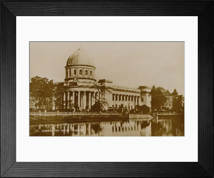 Framed Print : General Post Office - Calcutta. Creator: Unknown Framed Print : General Post Office - Calcutta. Creator: Unknown