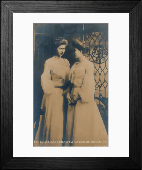 Framed Print : The Princesses Margaret & Patricia of Connaught, c1900. Creator: Unknown Framed Print : The Princesses Margaret & Patricia of Connaught, c1900. Creator: Unknown
