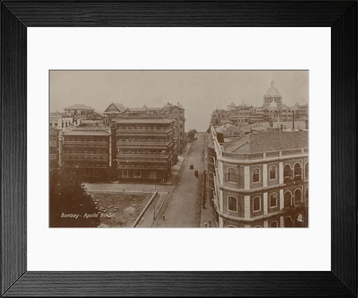 Framed Print : Bombay - Apollo Bunder. Creator: Unknown Framed Print : Bombay - Apollo Bunder. Creator: Unknown