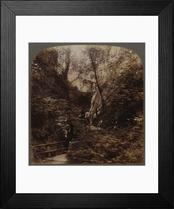 Framed Print : Shanklin Chine of World-wide fame, Isle of Wight, England, c1910. Creator: Unknown Framed Print : Shanklin Chine of World-wide fame, Isle of Wight, England, c1910. Creator: Unknown