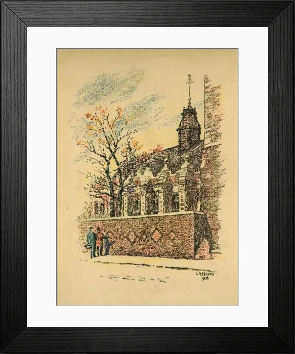 Framed Print : Lambeth Palace, 1924. Creator: L A Hayes Framed Print : Lambeth Palace, 1924. Creator: L A Hayes