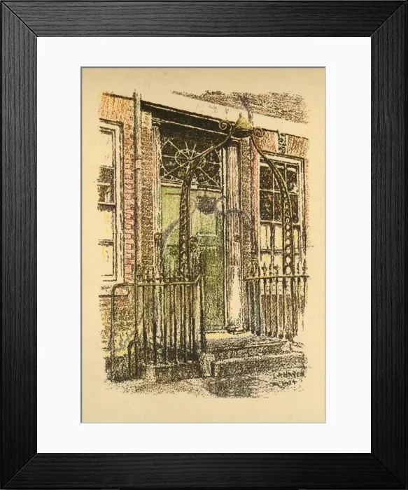 Framed Print : Queen Annes Gate, London, 1924. Creator: L A Hayes