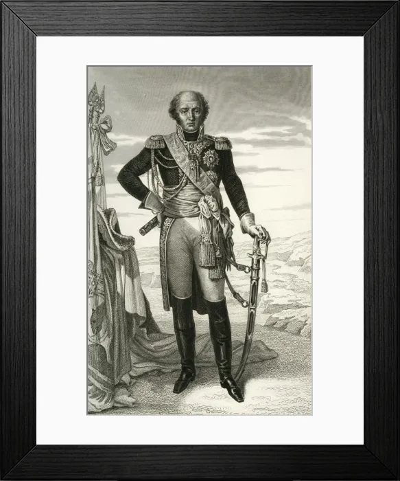 Framed Print : Louis Nicolas d Avout, 1804, (1839). Creator: Ladoerer Framed Print : Louis Nicolas d Avout, 1804, (1839). Creator: Ladoerer