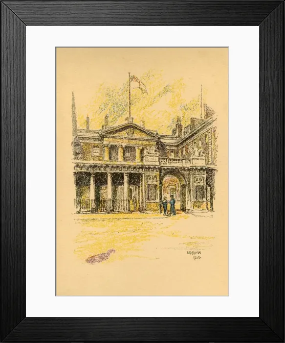 Framed Print : The Admiralty, Whitehall, London, 1924. Creator: L A Hayes Framed Print : The Admiralty, Whitehall, London, 1924. Creator: L A Hayes