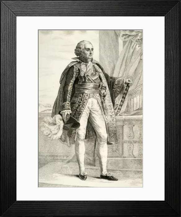 Framed Print : Bon Adrien Jeannot de Moncey, 1804, (1839). Creator: Geille Framed Print : Bon Adrien Jeannot de Moncey, 1804, (1839). Creator: Geille
