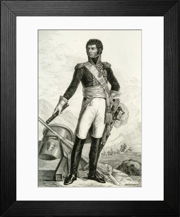 Framed Print : Charles XIV John of Sweden, 1804, (1839). Creator: Francois Pigeot Framed Print : Charles XIV John of Sweden, 1804, (1839). Creator: Francois Pigeot
