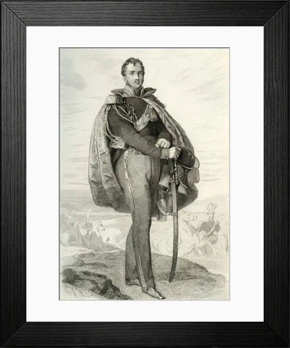 Framed Print : Joseph Antoni Poniatowski, 1804, (1839). Creator: Contenau Framed Print : Joseph Antoni Poniatowski, 1804, (1839). Creator: Contenau