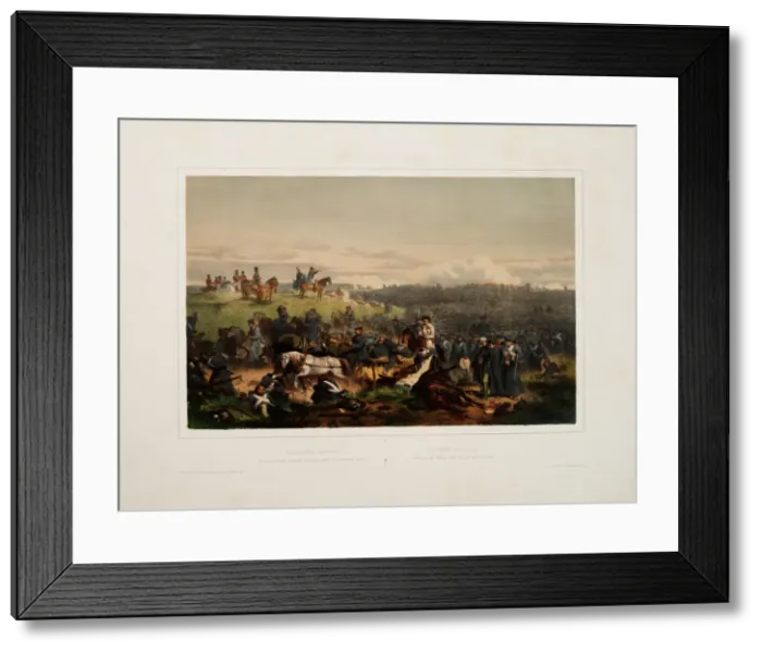 Framed Print : September 20, 1854. Retreat of the Russian Army after the Battle of the Alma, 1855 Framed Print : September 20, 1854. Retreat of the Russian Army after the Battle of the Alma, 1855