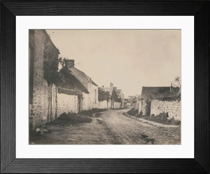 Framed Print : Barbizon, ca 1860. Creator: Cuvelier, Eugene (1837-1900) Framed Print : Barbizon, ca 1860. Creator: Cuvelier, Eugene (1837-1900)