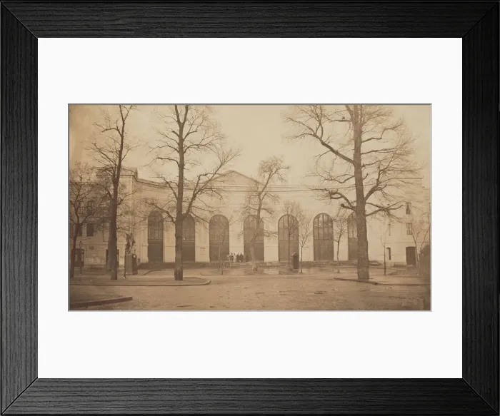 Framed Print : The Exposition Universelle of 1855. Main entrance of the Palais des Beaux-Arts, 1855 Framed Print : The Exposition Universelle of 1855. Main entrance of the Palais des Beaux-Arts, 1855