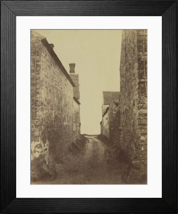 Framed Print : Barbizon, 1861. Creator: Cuvelier, Eugene (1837-1900) Framed Print : Barbizon, 1861. Creator: Cuvelier, Eugene (1837-1900)