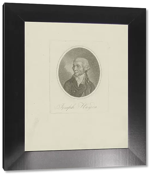 Portrait of the composer Joseph Haydn (1732-1809), 1800s. Creator: Anonymous