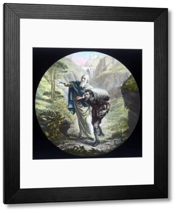 Framed Print : Goodwill shows the Way, c1910. Creator: Unknown Framed Print : Goodwill shows the Way, c1910. Creator: Unknown