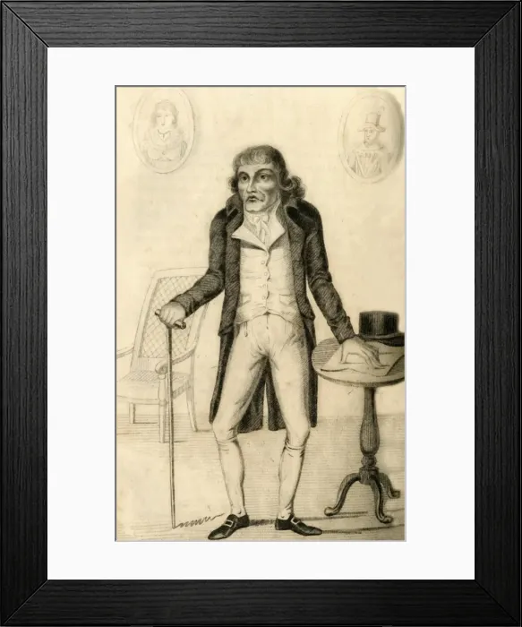 Framed Print : Thomas Laugher - Commonly called Old Tommy, 1821. Creator: Robert Cooper Framed Print : Thomas Laugher - Commonly called Old Tommy, 1821. Creator: Robert Cooper