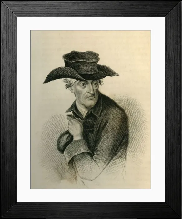 Framed Print : Daniel Dancer, Esq. - The Remarkable Miser, 1821. Creator: R Page Framed Print : Daniel Dancer, Esq. - The Remarkable Miser, 1821. Creator: R Page