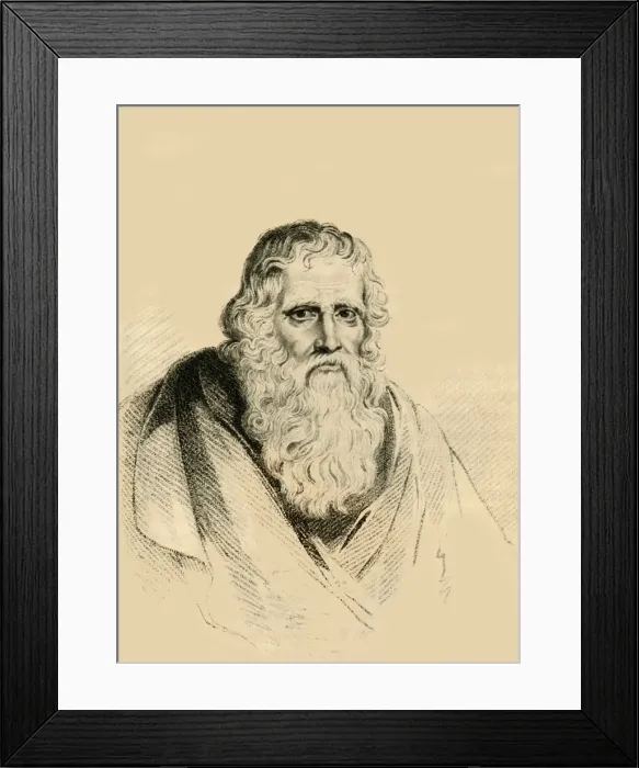 Framed Print : Thomas Parr, Who died at the Age of 152 Years, 1821. Creator: R Page Framed Print : Thomas Parr, Who died at the Age of 152 Years, 1821. Creator: R Page