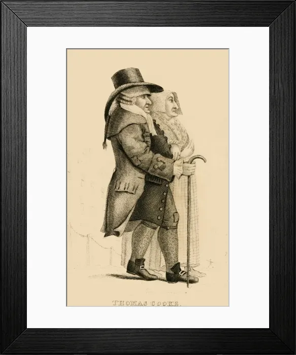 Framed Print : Thomas Cooke, the notorious Islington Miser, 1822. Creator: Robert Cooper Framed Print : Thomas Cooke, the notorious Islington Miser, 1822. Creator: Robert Cooper
