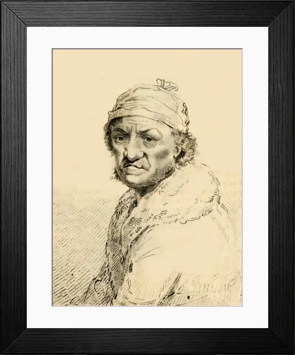 Framed Print : Elias Hoyle, of Sowerby, Yorkshire - Aged 113, 1822. Creator: Robert Cooper Framed Print : Elias Hoyle, of Sowerby, Yorkshire - Aged 113, 1822. Creator: Robert Cooper