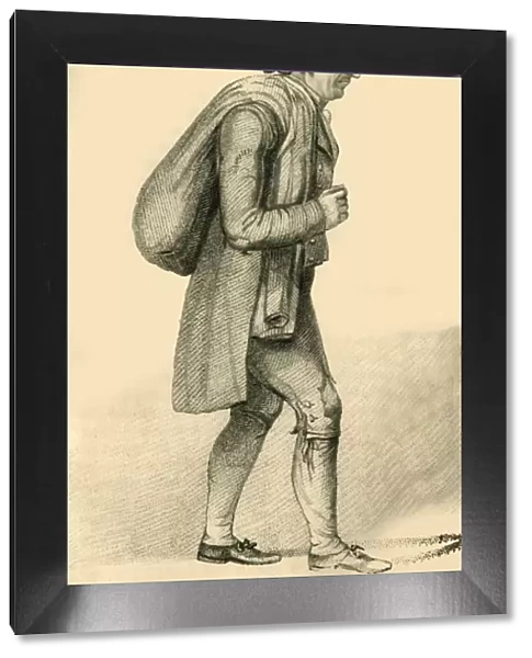 Henry Lemoine, the Eccentric Bookseller & Author, 1822. Creator: Robert Cooper
