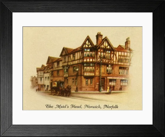 Framed Print : The Maids Head, Norwich, Norfolk, 1936. Creator: Unknown Framed Print : The Maids Head, Norwich, Norfolk, 1936. Creator: Unknown