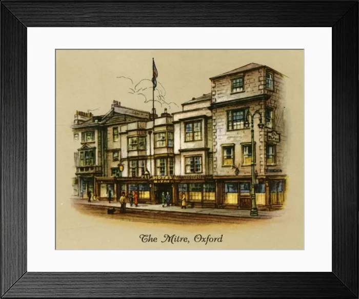 Framed Print : The Mitre, Oxford, 1936. Creator: Unknown