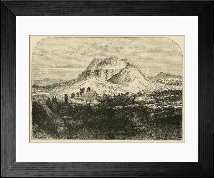 Framed Print : Ancient Ruins at Mugher, 1890. Creator: Unknown Framed Print : Ancient Ruins at Mugher, 1890. Creator: Unknown
