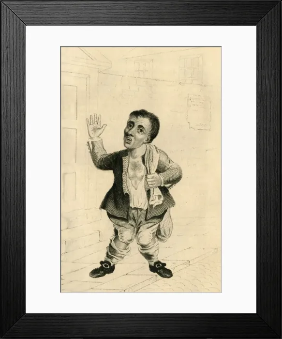 Framed Print : Jeffery Dunstan, Mayor of Garratt, 1821. Creator: R Page Framed Print : Jeffery Dunstan, Mayor of Garratt, 1821. Creator: R Page
