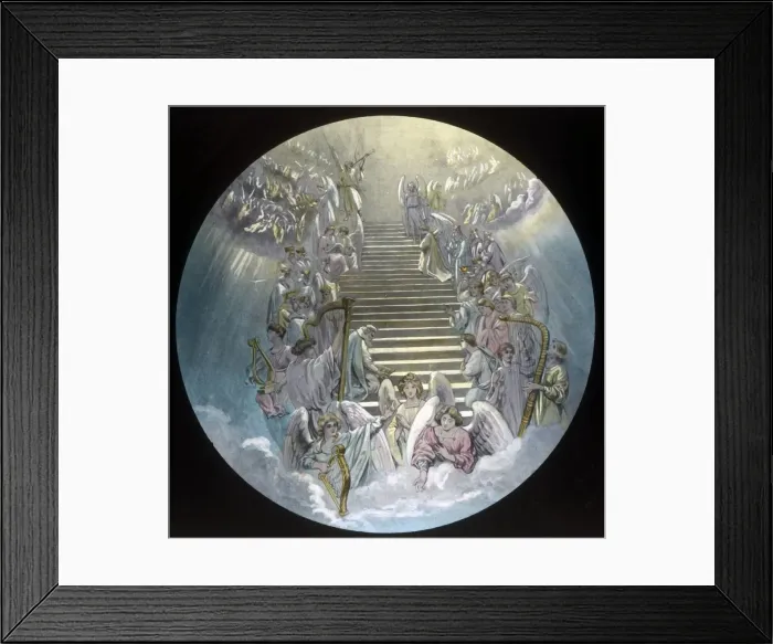 Framed Print : Pilgrims before the Throne, c1910. Creator: Unknown Framed Print : Pilgrims before the Throne, c1910. Creator: Unknown