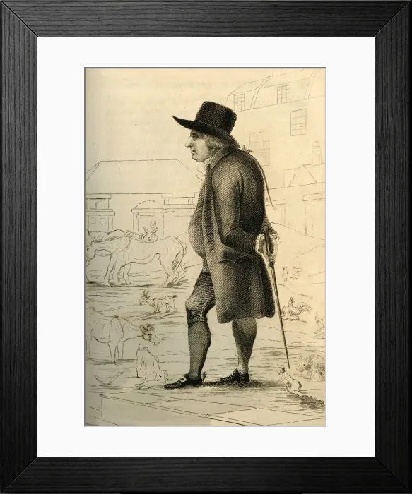 Framed Print : Baron D Aguilar - Of Starvation Farm, 1821. Creator: R Page Framed Print : Baron D Aguilar - Of Starvation Farm, 1821. Creator: R Page