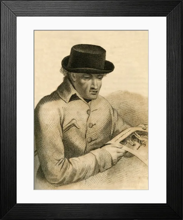 Framed Print : Henry Constantine Jennings. The Remarkable Virtuoso, 1821. Creator: Robert Cooper Framed Print : Henry Constantine Jennings. The Remarkable Virtuoso, 1821. Creator: Robert Cooper