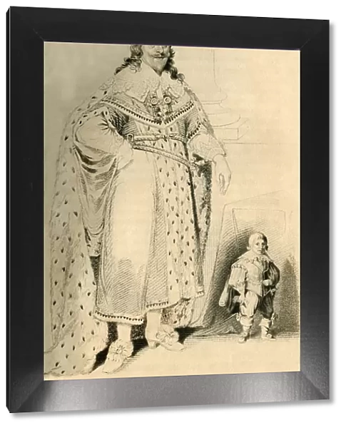 Jeffery Hudson, Aged 30 Years, 18 Inches high. - Dwarf to King Charles the First, 1821