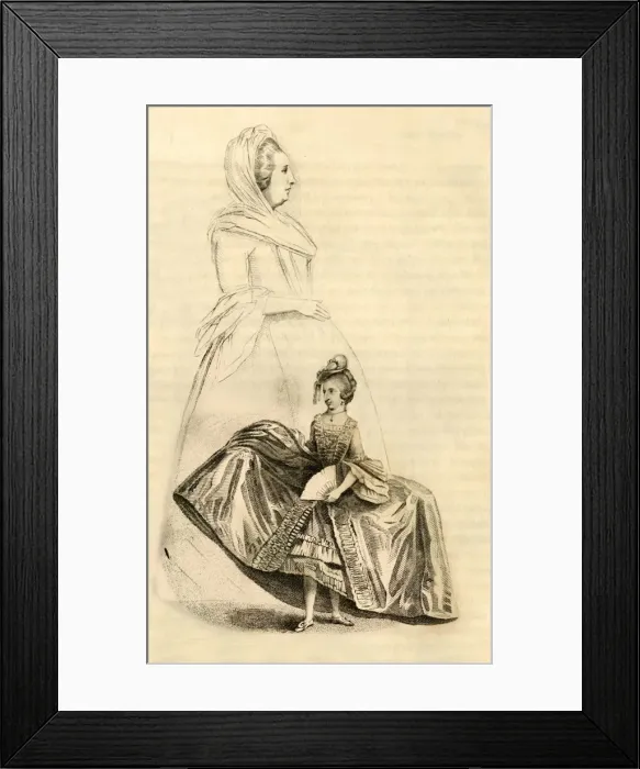Framed Print : Madame Teresia, the Corsican Fairy, 1822. Creator: Robert Cooper Framed Print : Madame Teresia, the Corsican Fairy, 1822. Creator: Robert Cooper