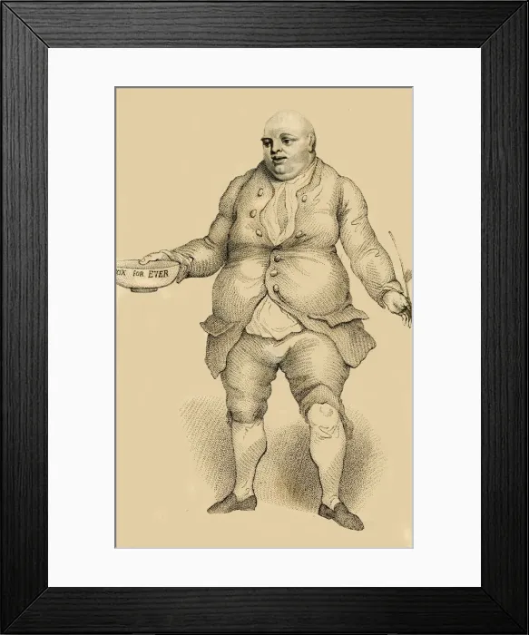 Framed Print : Sam House, The Patriotic Publican, 1822. Creator: Robert Cooper Framed Print : Sam House, The Patriotic Publican, 1822. Creator: Robert Cooper