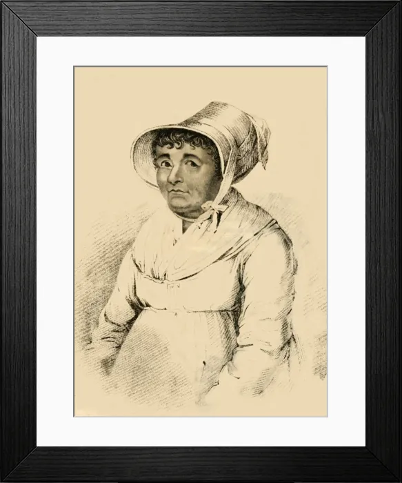 Framed Print : Joanna Southcott, An Extraordinary Fanatic, 1822. Creator: Robert Cooper Framed Print : Joanna Southcott, An Extraordinary Fanatic, 1822. Creator: Robert Cooper