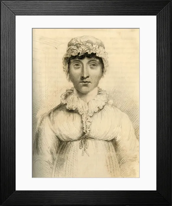 Framed Print : Margaret McAvoy, An extraordinary Blind Girl, 1821. Creator: Robert Cooper Framed Print : Margaret McAvoy, An extraordinary Blind Girl, 1821. Creator: Robert Cooper
