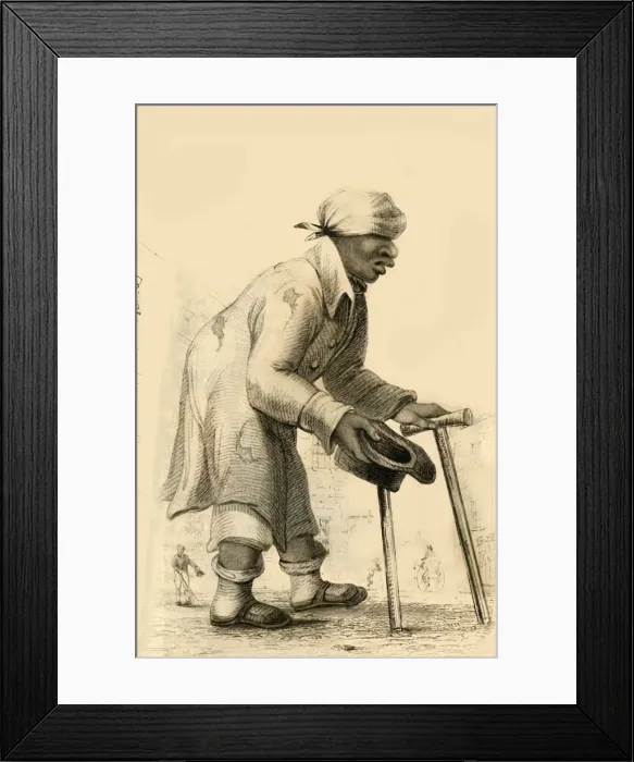 Framed Print : Toby, a well known imposter, 1822. Creator: Robert Cooper Framed Print : Toby, a well known imposter, 1822. Creator: Robert Cooper
