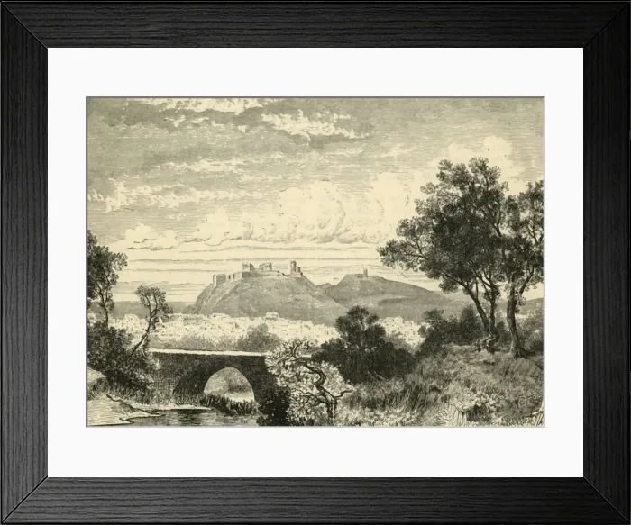 Framed Print : View of Athens, 1890. Creator: Unknown Framed Print : View of Athens, 1890. Creator: Unknown
