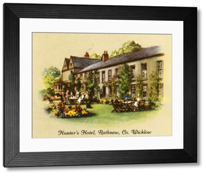 Framed Print : Hunters Hotel, Rathview, Co. Wicklow, 1936. Creator: Unknown Framed Print : Hunters Hotel, Rathview, Co. Wicklow, 1936. Creator: Unknown