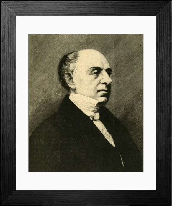 Framed Print : Sir James Graham, British politician, c1840s (c1890). Creator: Unknown Framed Print : Sir James Graham, British politician, c1840s (c1890). Creator: Unknown