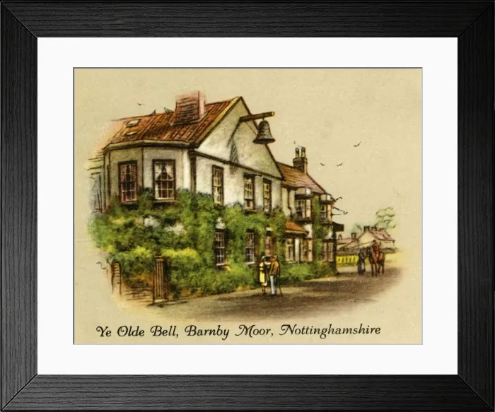 Framed Print : Ye Olde Bell, Barnby Moor, Nottinghamshire, 1936. Creator: Unknown Framed Print : Ye Olde Bell, Barnby Moor, Nottinghamshire, 1936. Creator: Unknown