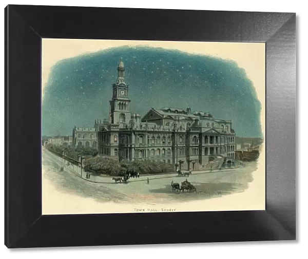 Town Hall, Sydney, New South Wales, Australia, 1896. Creator: C Wilkinson