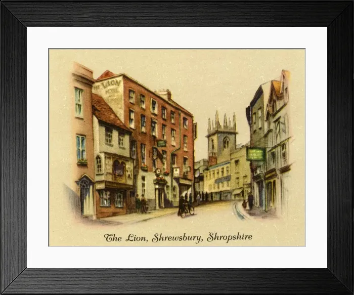 Framed Print : The Lion, Shrewsbury, Shropshire, 1936. Creator: Unknown Framed Print : The Lion, Shrewsbury, Shropshire, 1936. Creator: Unknown