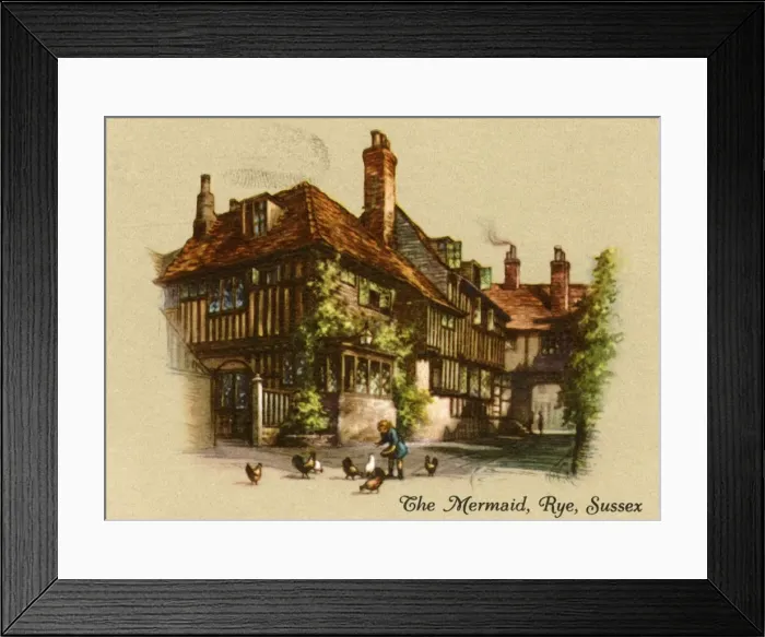 Framed Print : The Mermaid, Rye, Sussex, 1936. Creator: Unknown Framed Print : The Mermaid, Rye, Sussex, 1936. Creator: Unknown