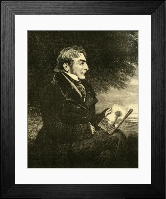 Framed Print : Joseph Mallord William Turner, English painter, c1840 (c1890). Creator: Unknown Framed Print : Joseph Mallord William Turner, English painter, c1840 (c1890). Creator: Unknown
